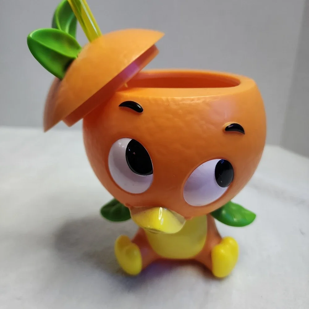 Disney‎ Parks Orange Bird Sipper Cup 2019 Epcot Flower Garden Festival